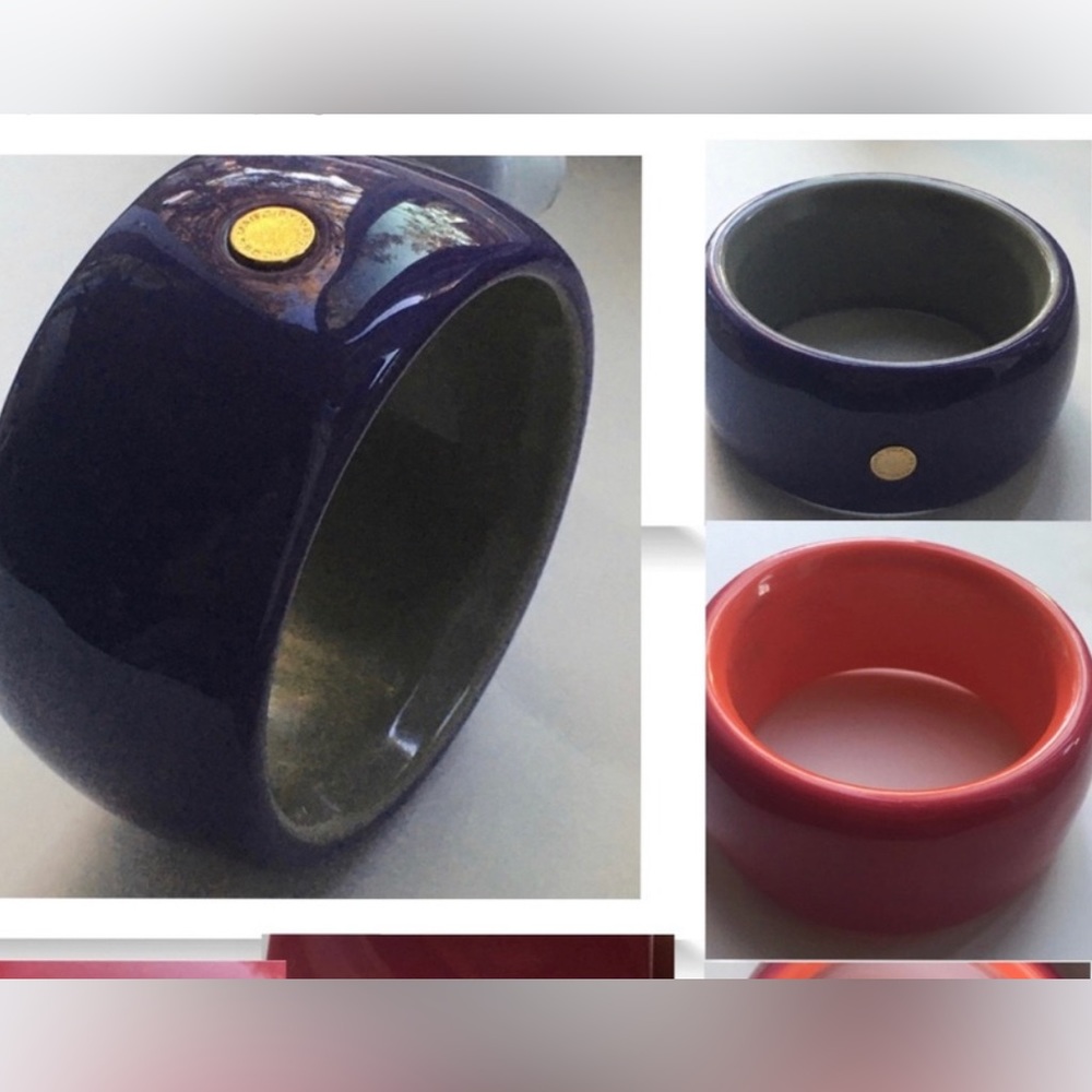 Marc Jacobs Bundle Of Orange & Purple Bangles
